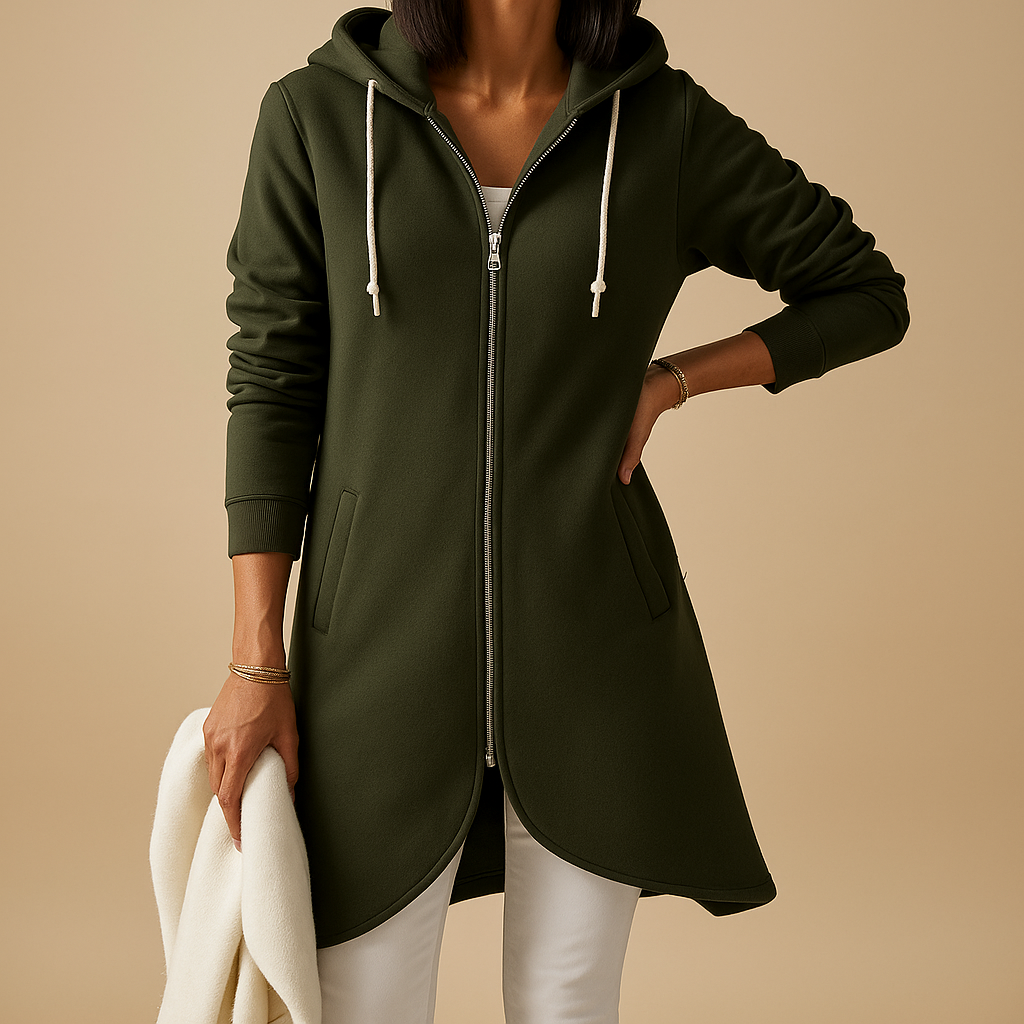 Women's lightweight open cardigan with a soft, breathable knit and minimalist design, perfect for layering, work outfits, and casual wear.