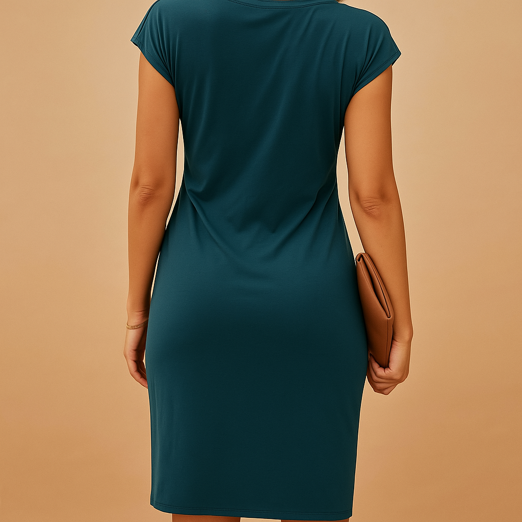 Bodycon shaping dress for women with a stretchy fit and elegant silhouette, perfect for work, parties, and casual wear.