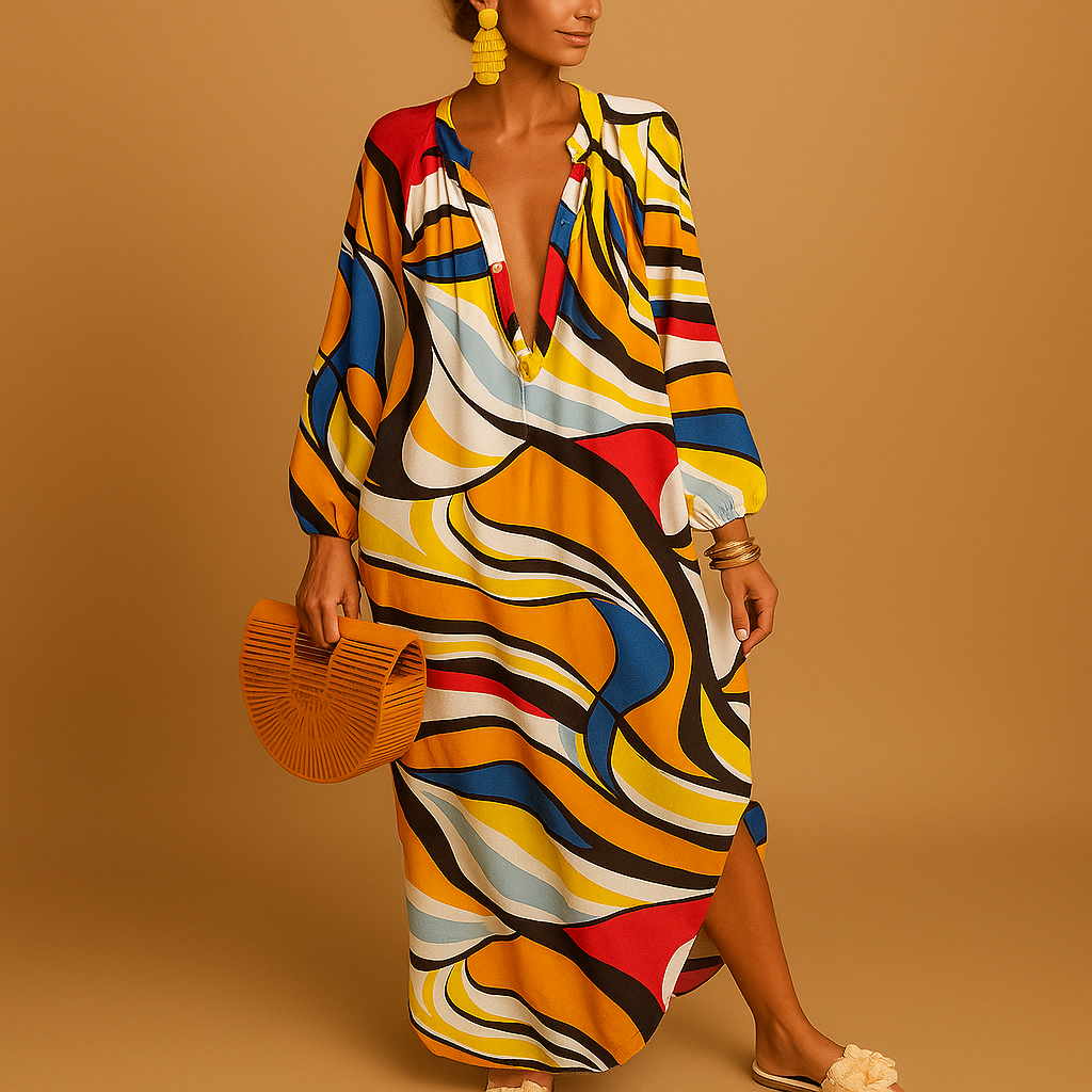 Boho maxi dress for women | Freya