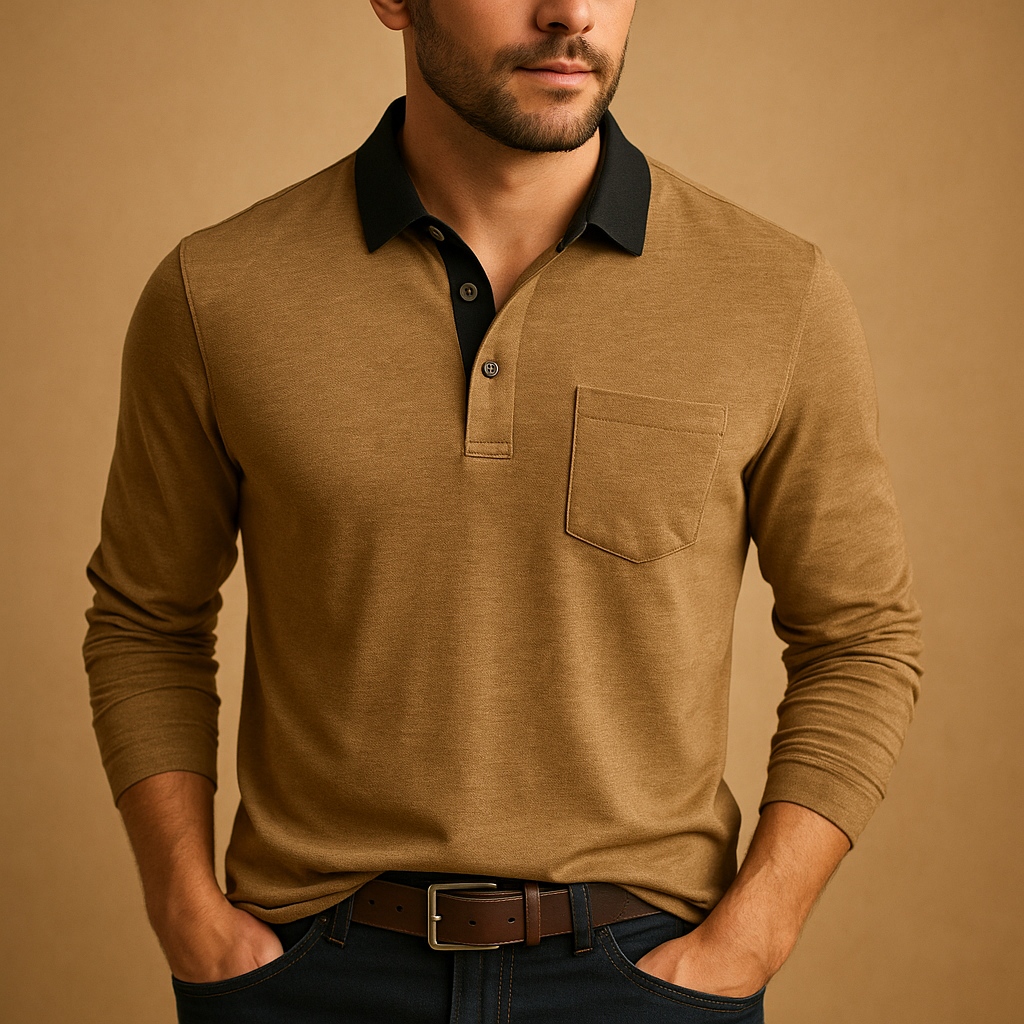 Men’s casual cotton shirt with chest pocket, button closure, and breathable fabric. Perfect for casual wear and daily comfort.