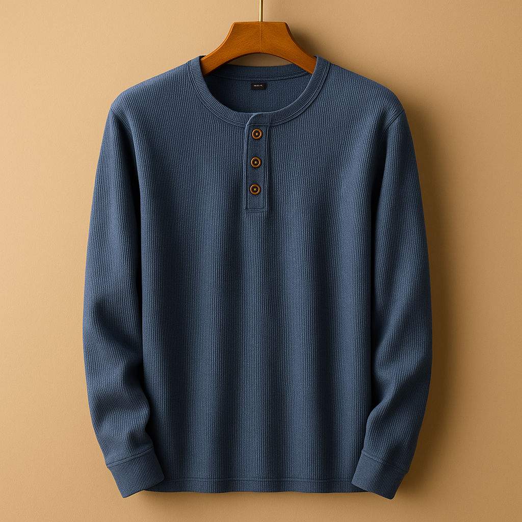 Men’s casual long sleeve shirt with a relaxed fit and classic design, perfect for daily wear, weekends, and casual occasions in versatile colors.