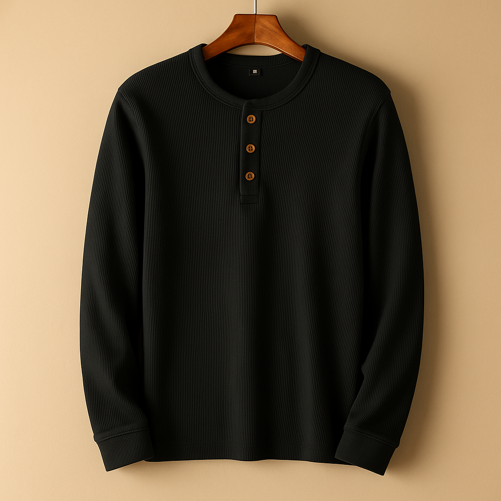 Men’s casual long sleeve shirt with a relaxed fit and classic design, perfect for daily wear, weekends, and casual occasions in versatile colors.
