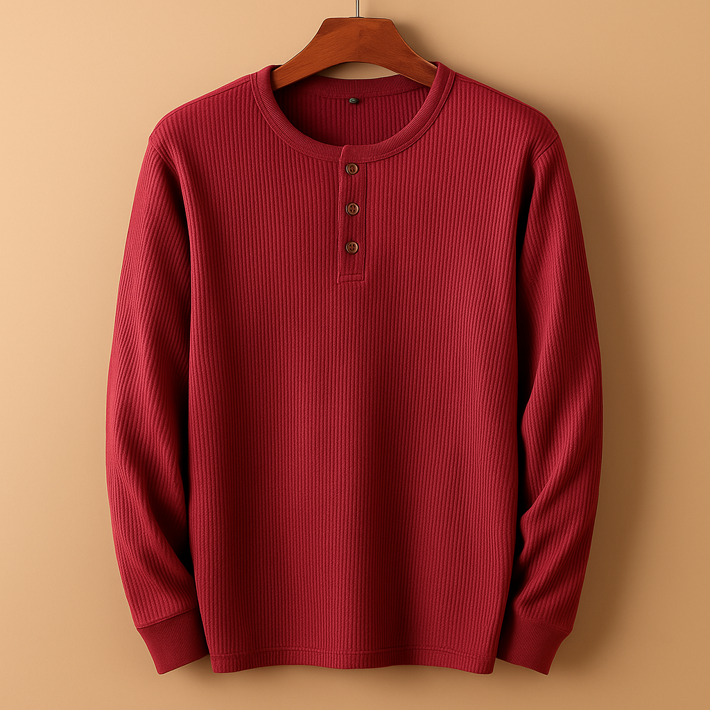 Men’s casual long sleeve shirt with a relaxed fit and classic design, perfect for daily wear, weekends, and casual occasions in versatile colors.