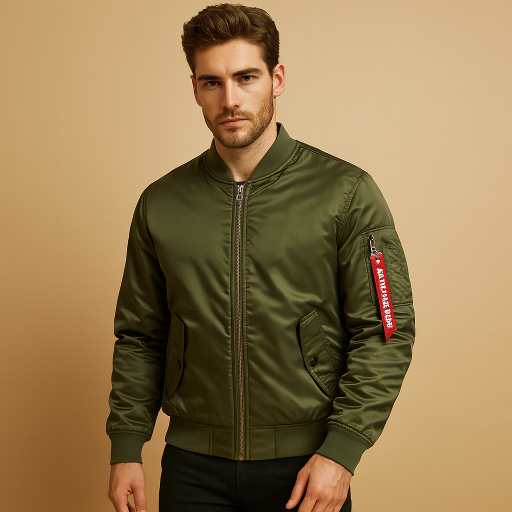 Men’s casual outdoor jacket with lightweight, breathable, and weather-resistant design, perfect for city wear and outdoor adventures.