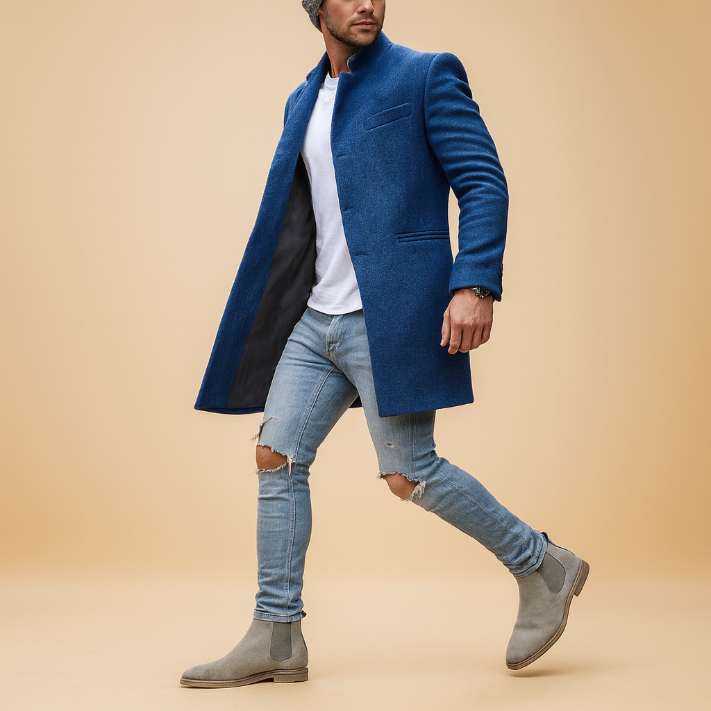 Men’s casual winter coat with relaxed fit, insulating lining, and modern design. Perfect for cold days, commuting, and everyday wear.