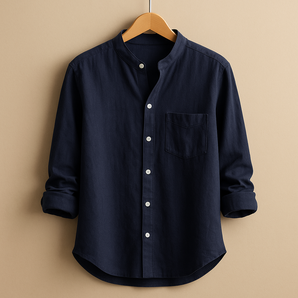 Women’s classic long-sleeve shirt with a button-down design and tailored fit, ideal for both casual and formal outfits in any season.