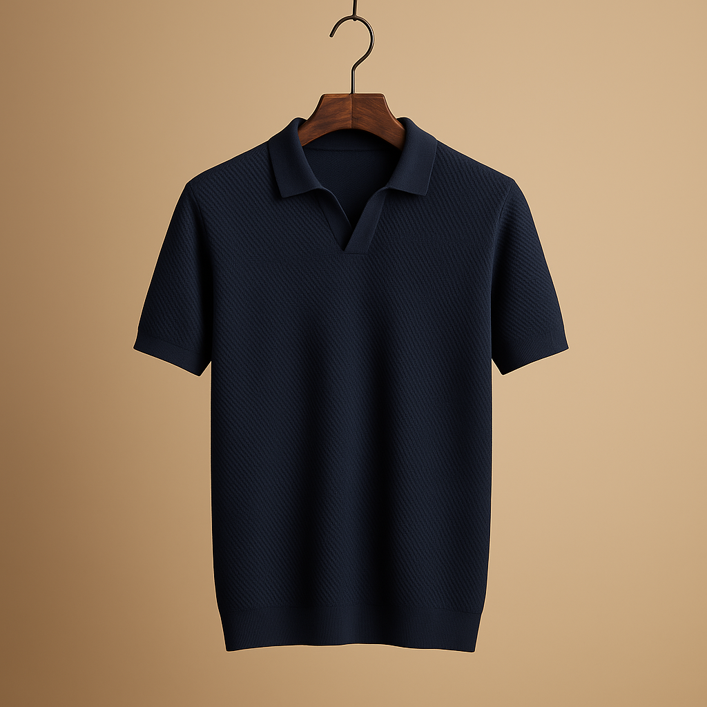 Men’s classic polo shirt with slim fit, button closure, and timeless design, ideal for work, casual wear, and semi-formal occasions.