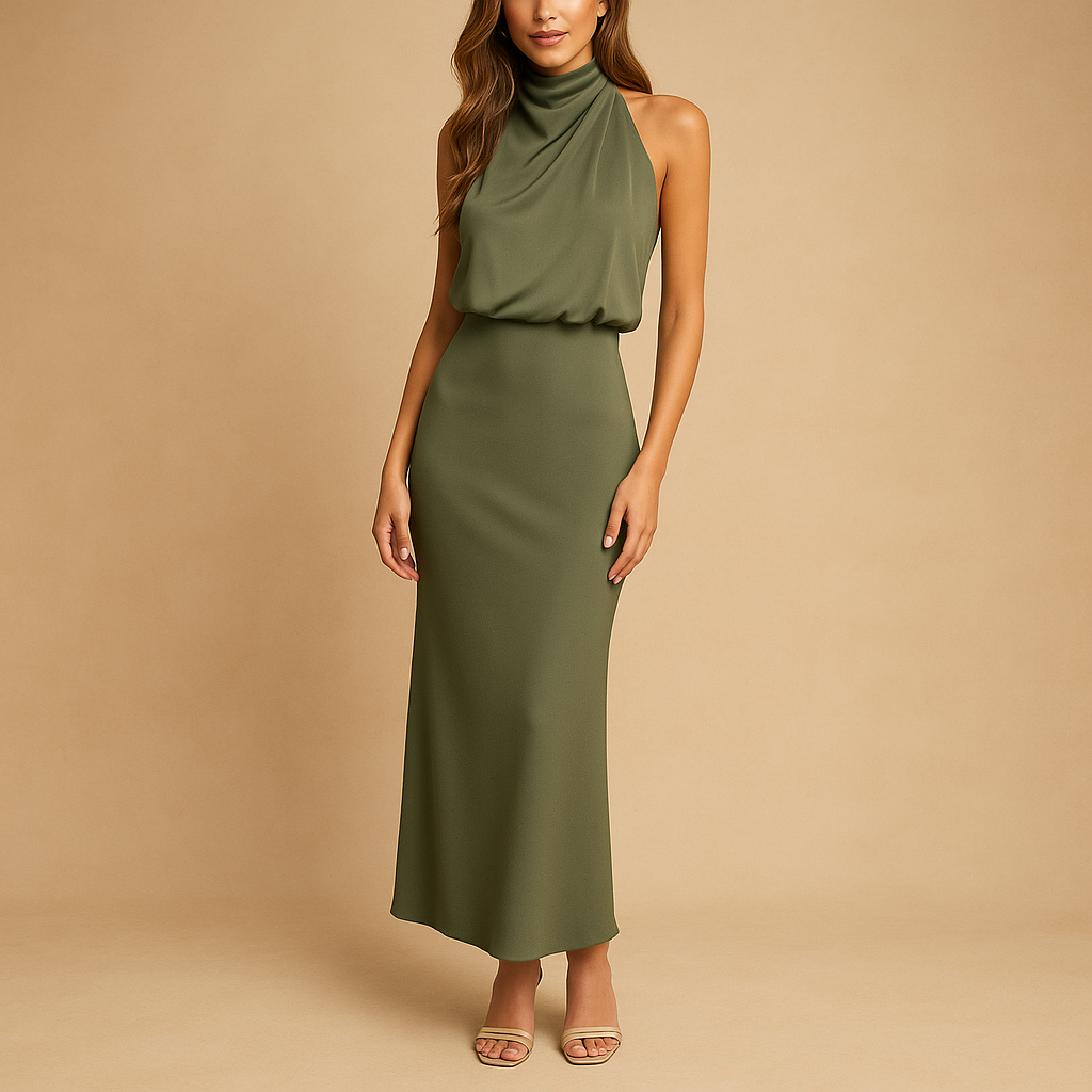 Women’s elegant summer dress with a flattering fit, ideal for casual outings, formal events, and warm-weather wear.