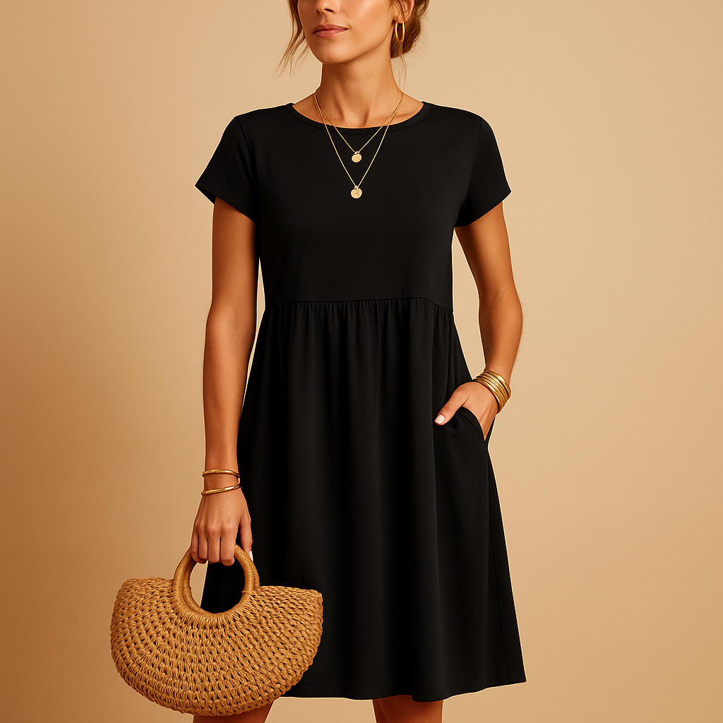 Women’s light summer dress with elegant silhouette and breathable fabric, perfect for spring, summer, and casual or chic occasions.