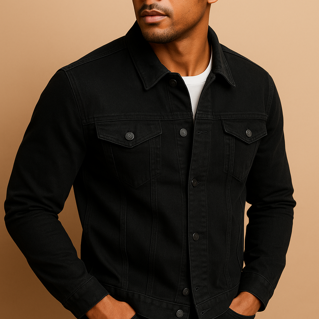 Men’s tailored cotton shirt with slim fit, breathable fabric, collar, and button closure, perfect for both formal and casual occasions.