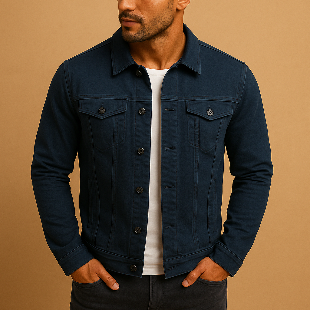 Men’s tailored cotton shirt with slim fit, breathable fabric, collar, and button closure, perfect for both formal and casual occasions.