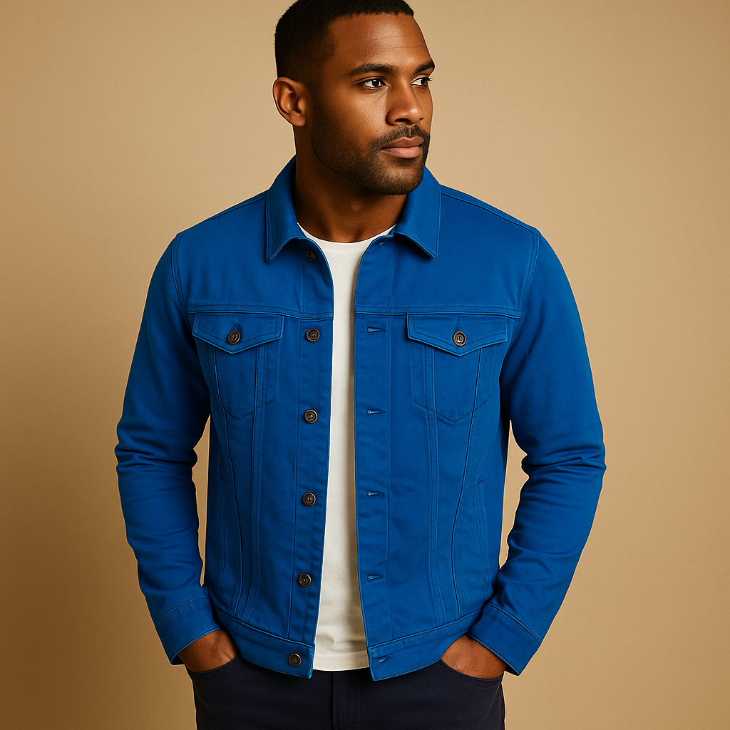 Men’s tailored cotton shirt with slim fit, breathable fabric, collar, and button closure, perfect for both formal and casual occasions.