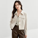 Retro Leather Moto Jacket