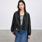 Vintage Leather Jacket Outerwear