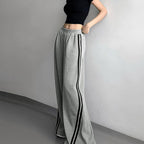Striped High Waist Trousers