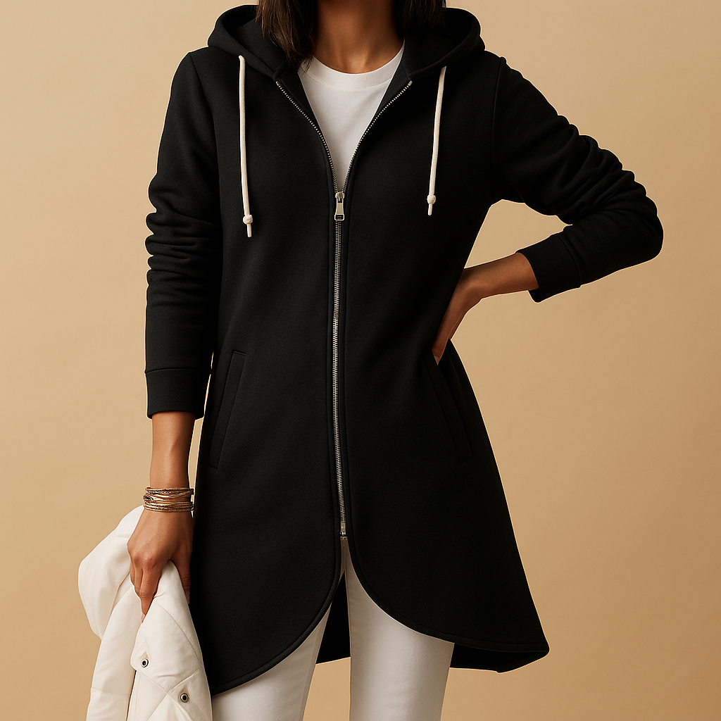 Women's lightweight open cardigan with a soft, breathable knit and minimalist design, perfect for layering, work outfits, and casual wear.