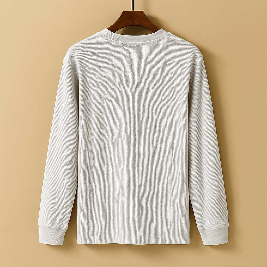 Men’s casual long sleeve shirt with a relaxed fit and classic design, perfect for daily wear, weekends, and casual occasions in versatile colors.
