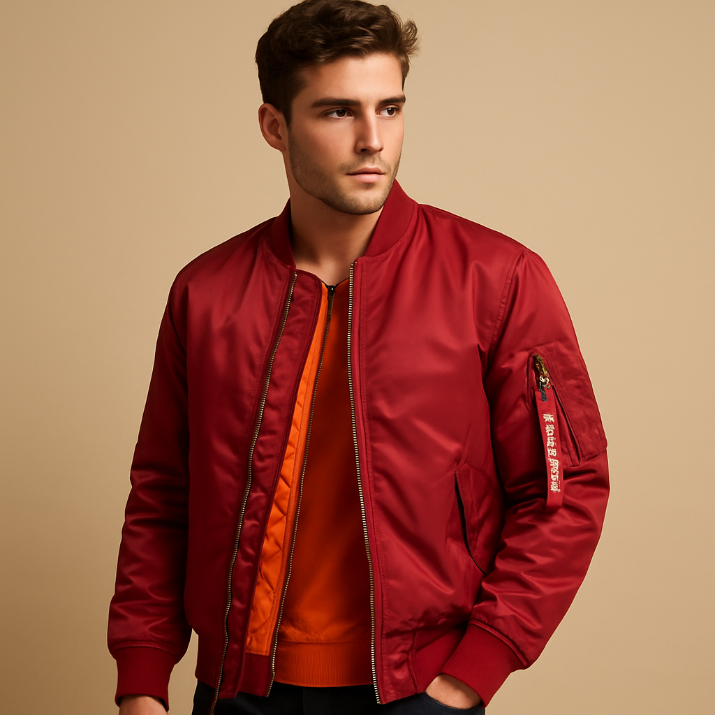 Men’s casual outdoor jacket with lightweight, breathable, and weather-resistant design, perfect for city wear and outdoor adventures.