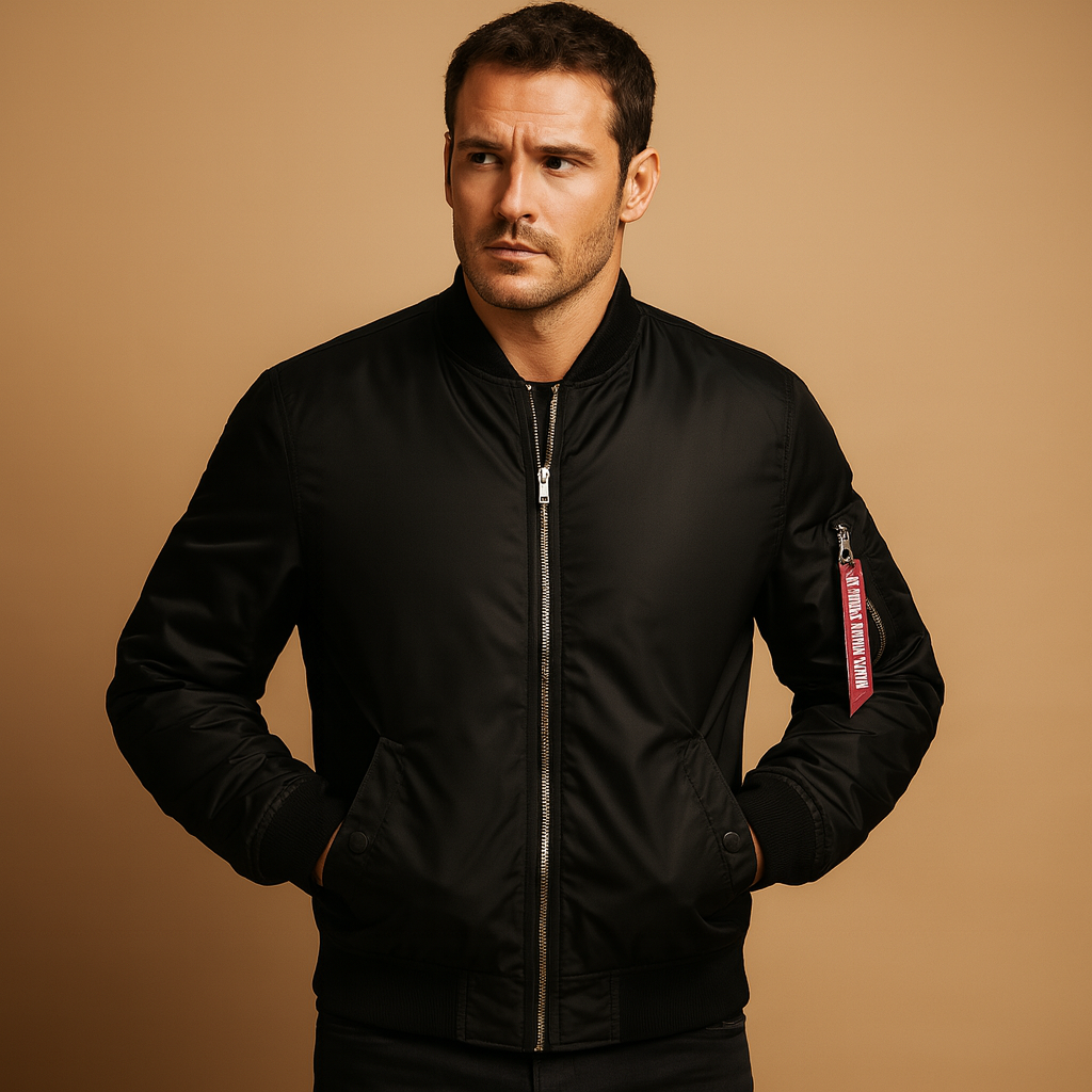Men’s casual outdoor jacket with lightweight, breathable, and weather-resistant design, perfect for city wear and outdoor adventures.