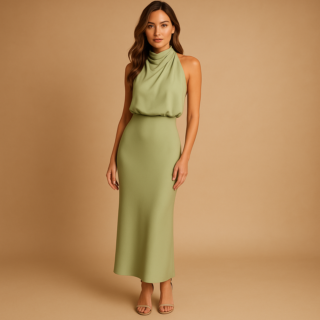 Women’s elegant summer dress with a flattering fit, ideal for casual outings, formal events, and warm-weather wear.