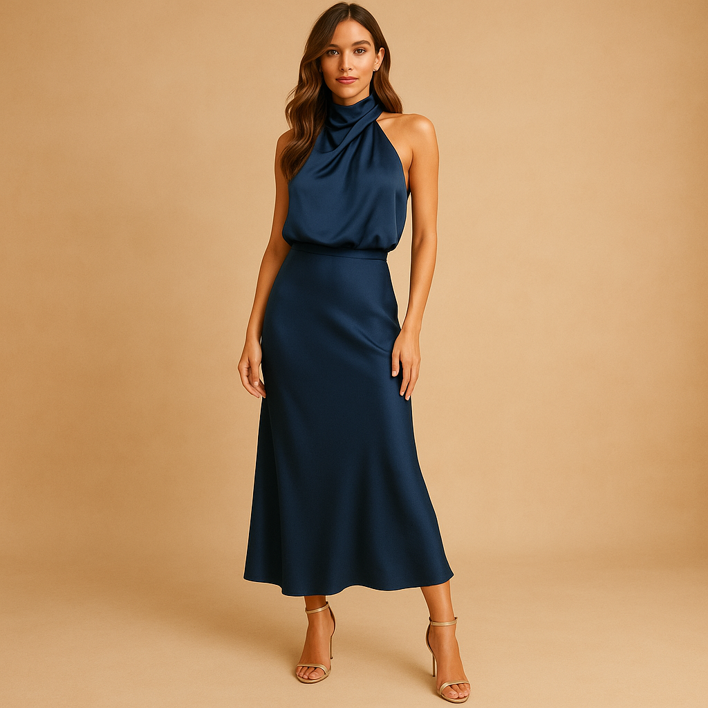 Women’s elegant summer dress with a flattering fit, ideal for casual outings, formal events, and warm-weather wear.