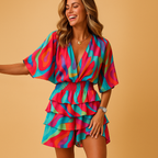 Women’s fitted mini dress made from soft, breathable fabric with a flattering fit, perfect for parties, dinners, and casual outings.