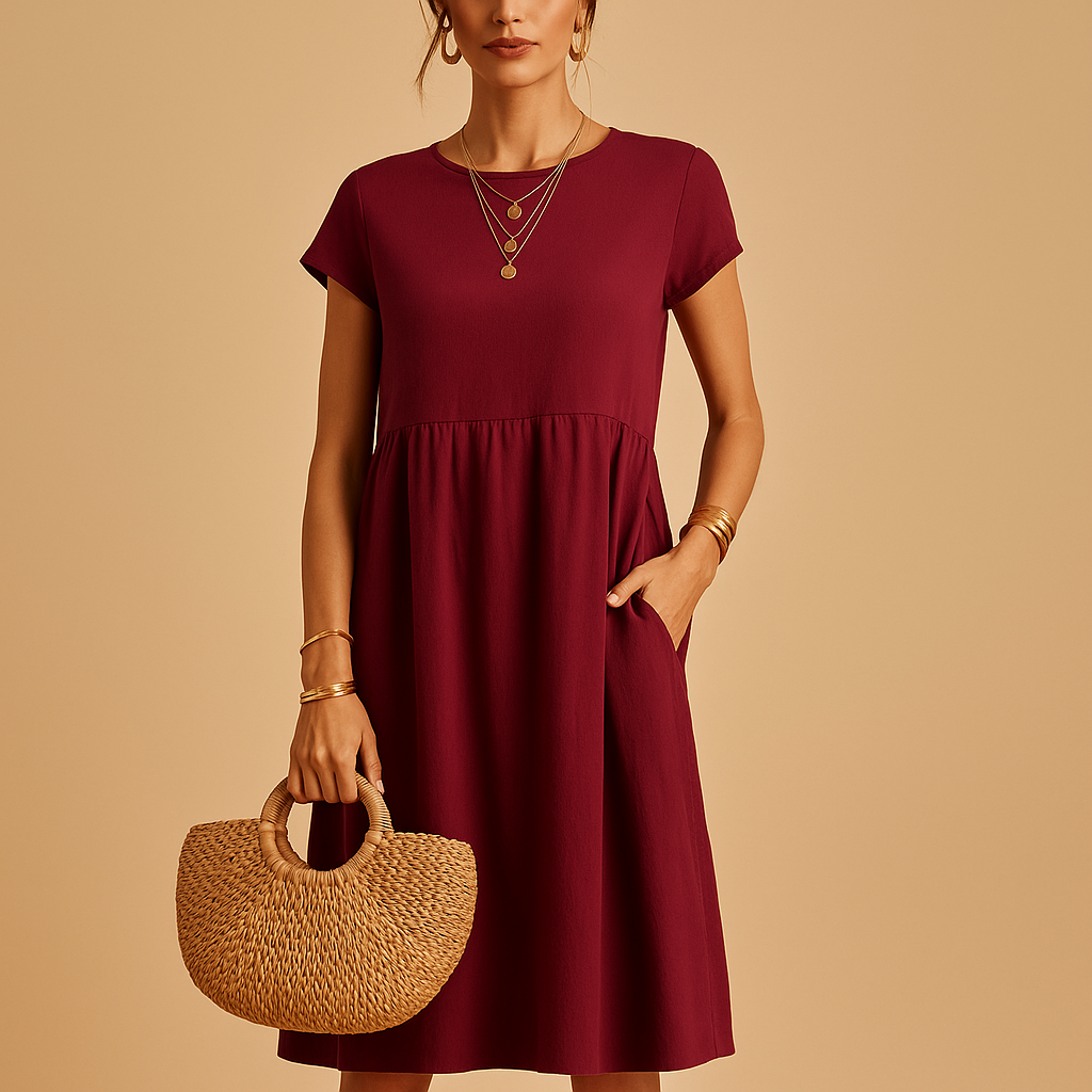 Women’s light summer dress with elegant silhouette and breathable fabric, perfect for spring, summer, and casual or chic occasions.