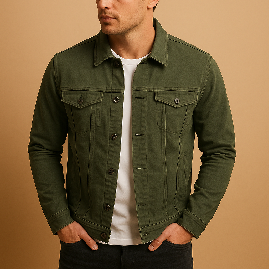 Men’s tailored cotton shirt with slim fit, breathable fabric, collar, and button closure, perfect for both formal and casual occasions.